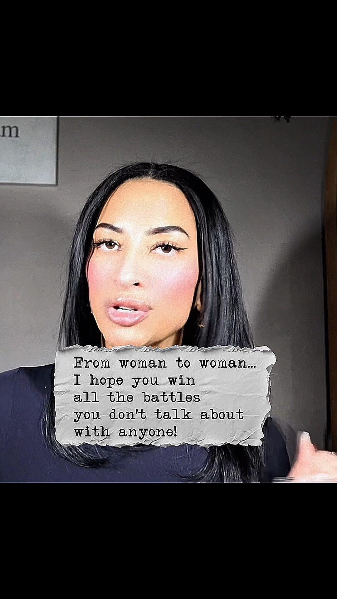 I hope you win all of the battles you don’t talk to anyone about. I’m rooting for you and I want to see you win. 🏆 From: A Stranger on the Internet 🙏🏽🤍

#LTKselfcare
