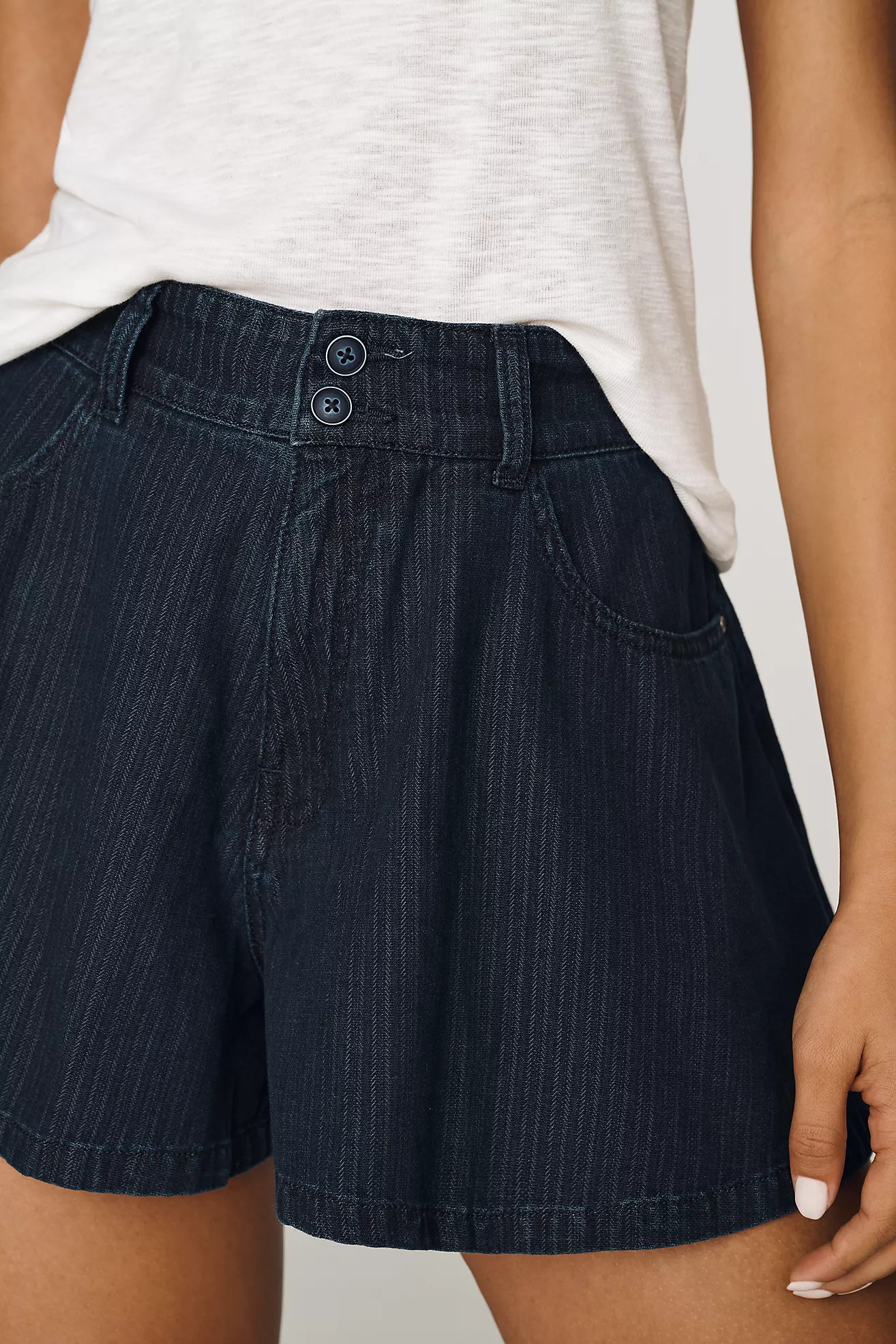 Pilcro Hanky Denim Shorts | Anthropologie (US)
