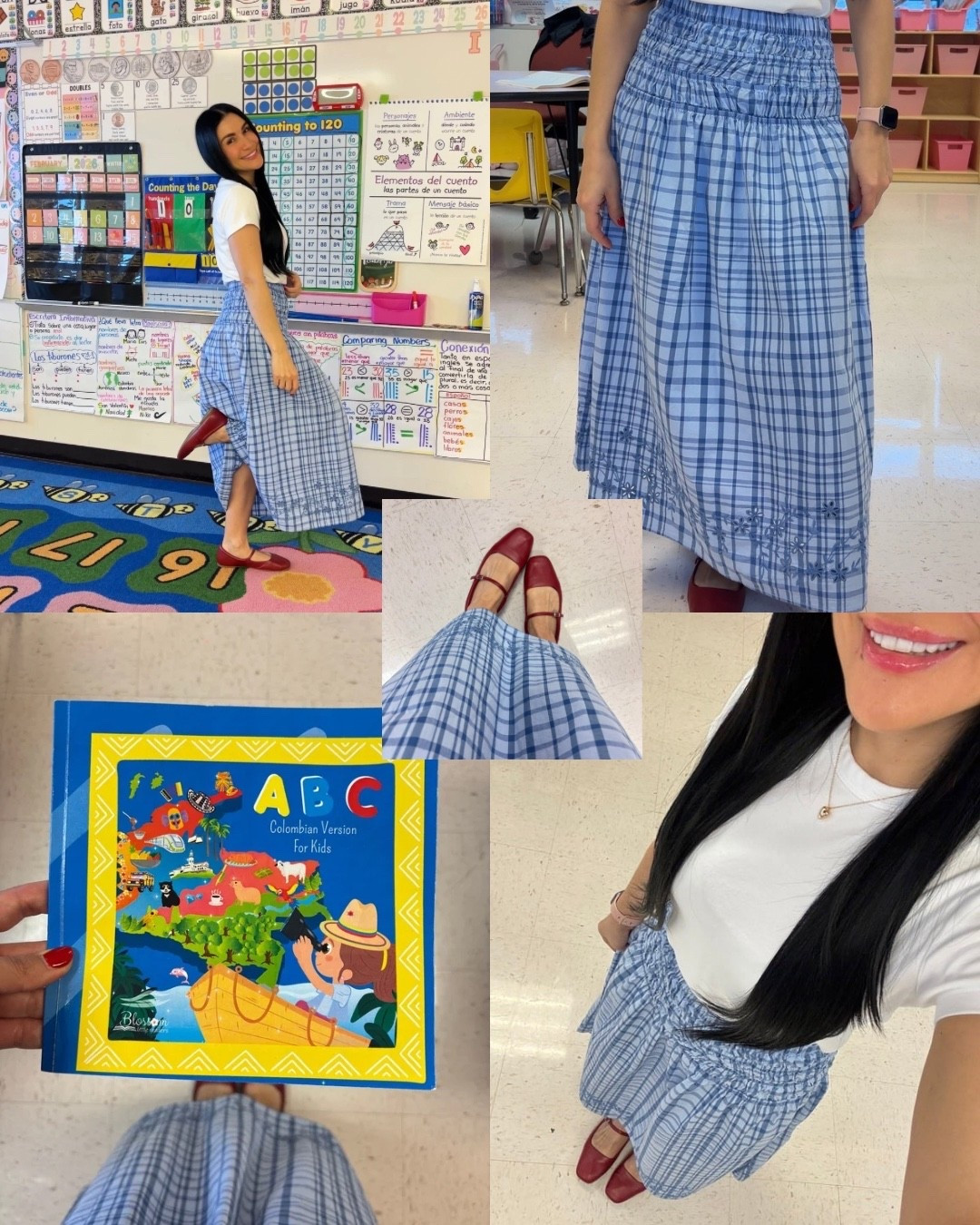 Blue gingham moment 💙✨ Such a cute and comfy Walmart find. Wearing XS. 

#LTKdayinmylife #LTKPetite #LTKootd