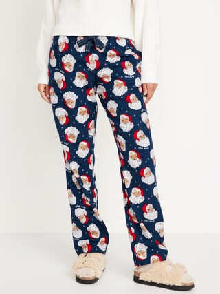 Mid-Rise Flannel Pajama Pants for Women | Old Navy (US)