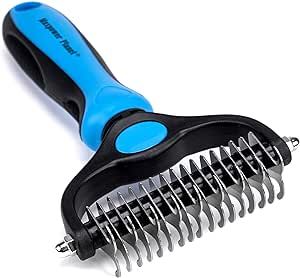 Maxpower Planet Pet Grooming Brush - Double Sided Shedding and Dematting Undercoat Rake Comb for ... | Amazon (US)