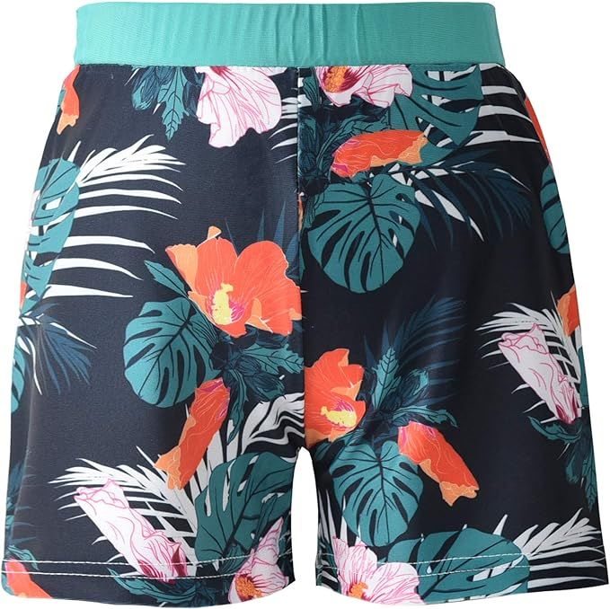 ASTRILL Infant Baby Toddler-Boys-Swim-Trunks Beach Shorts Tropical Style Bathing Suit | Amazon (US)