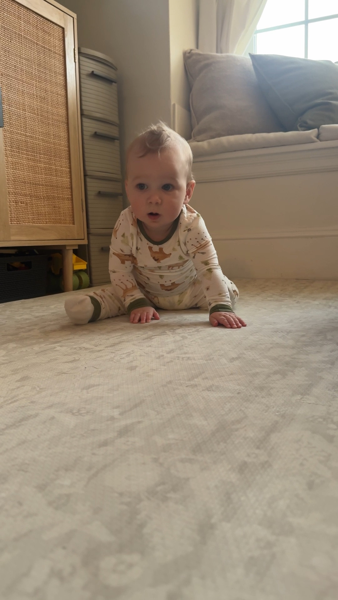 The House of Noa play mat is not only aesthetic but functional too #safe #babyproof #houseofnoa