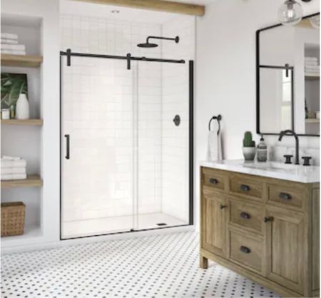 Our Modern shower doors for elevated, home interior bathroom renovations and new home designs!  Under $1000. On sale til 12.27 



#LTKfamily #LTKhome #LTKsalealert