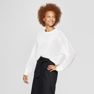 Women's Long Sleeve Crewneck Pullover Sweater - Prologue™ | Target