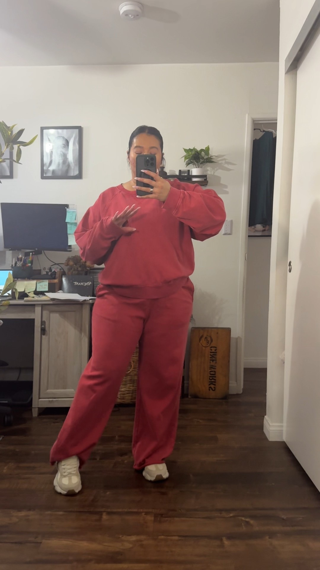 Absolutely loving this matching set from gap. It’s so comfortable and the quality is amazing. I wear this on repeat from a wfh outfit , errands, or just a casual fit. 

Matching set - XL/ runs a little big. Super comfortable. Elastic waistband, has pockets 

Casual outfit 
Midsize outfit 
Midsize fashion 
Mom outfit 
Matching set 
Comfy outfit 
Cozy outfit 
Lounge outfit 
Travel outfit 
Airport outfit 
Gap 
WFH outfit 
School drop off outfit 


#LTKMidsize #LTKootd #LTKmomlife

#LTKootd #LTKTravel #LTKMidsize

#LTKMidsize #LTKmomlife #LTKootd