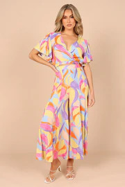 Luis Wide Leg Pants - Blue Multi | Petal & Pup (US)