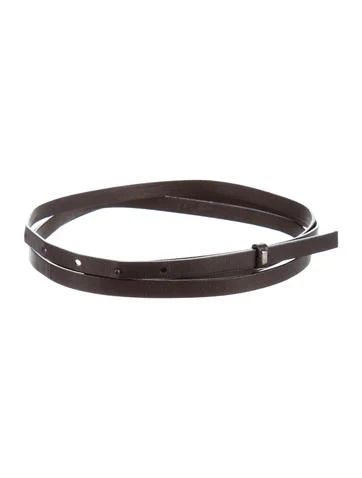 Gucci Skinny Wrap Belt | The Real Real, Inc.