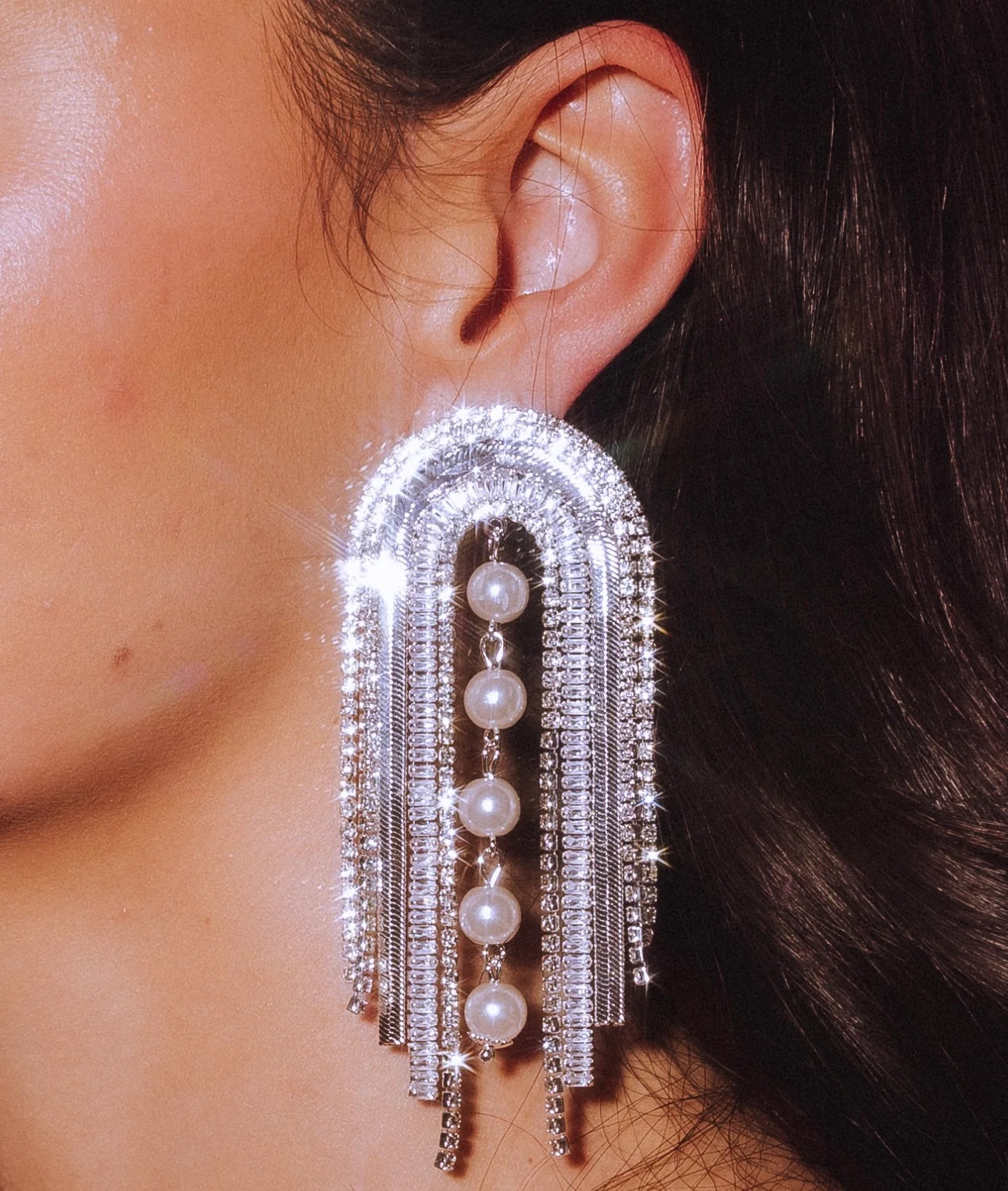 Silver Palace Pearls Rainbows | Feed Me Gems