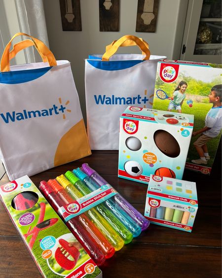 Outdoor time is the best family time! #walmartpartner I ordered these family fun outdoor toys with my Walmart+ membership. This is our most used membership.  We've saved time and money with our Walmart+ membership & free delivery + free shipping. (See Walmart+ Terms & Conditions) #WalmartPlus 

