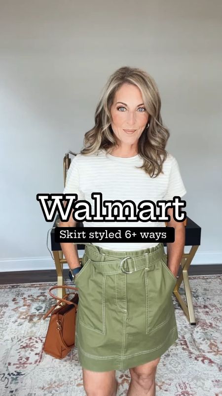 This Free Assembly $20 utility skirt is perfect for spring, summer, brunch, errands, work you name. It goes with EVERYTHING!! I styled it 7 ways so you can see it can be dressed up or down!! All tops linked // Old Navy, Walmart, Target and Amazon // multiple colors and sizes 

#LTKover40 #LTKstyletip #LTKworkwear
