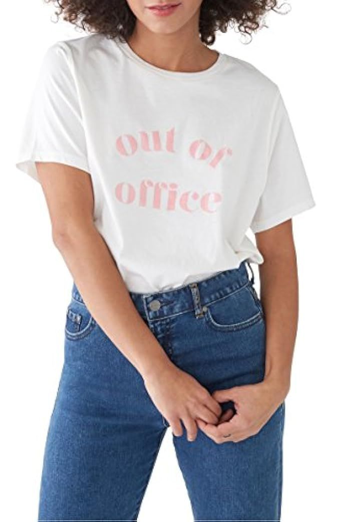 Ban.do Women's 100% Cotton Jersey, Classic Out of Office Tee | Amazon (US)