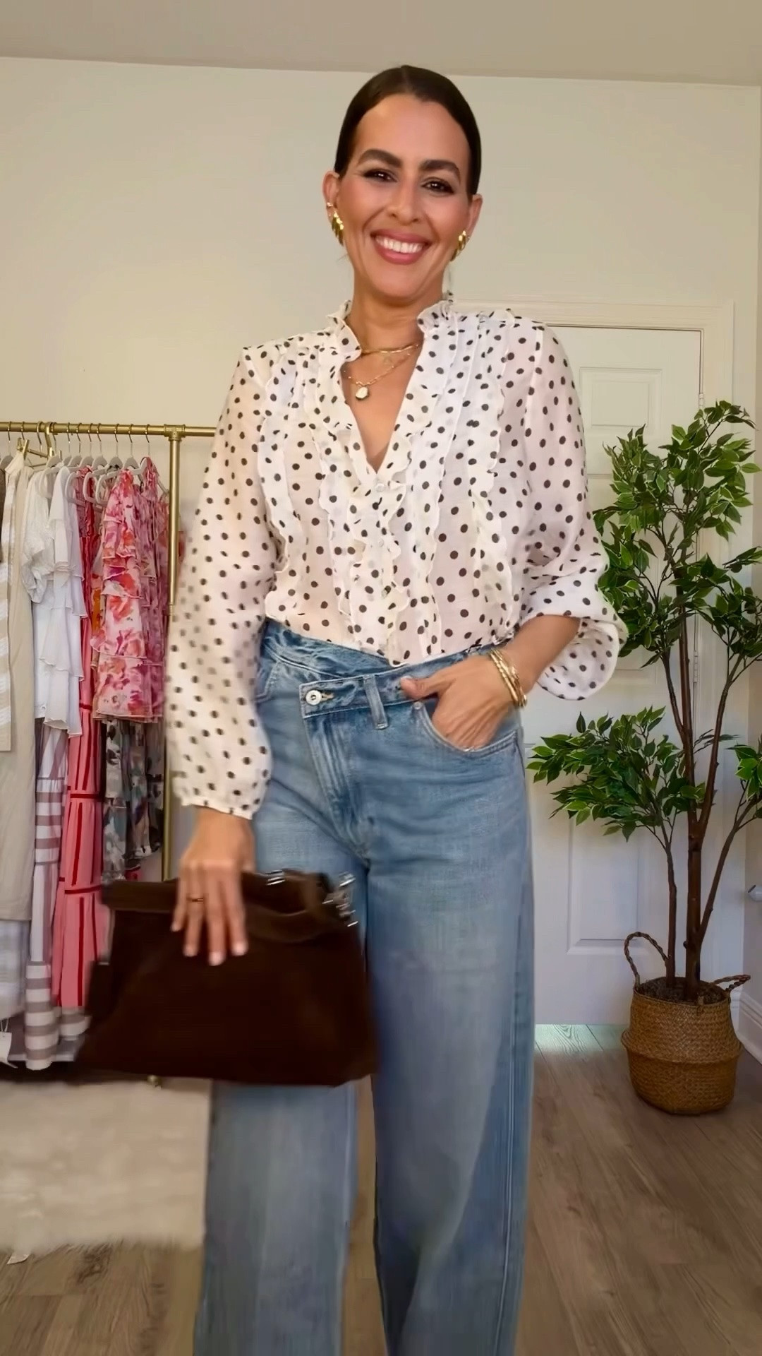 I size up to a 28 in the jeans, for a roomier fit. Size s in all tops and dress.
Size S in pants.

Spring dresses, summer dresses ,, shoes & accessories , Style tips, fashion hacks, summer style, casual outfits, how to wear, 

#zarahaul #zaradress #outfitinspo #springfashion #zaradaily #summerfinds

Lipstick is hush hush 320

#LTKMothersDay #LTKootd #LTKSeasonal