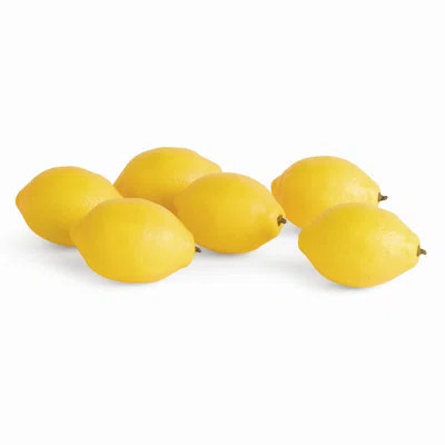 FAUX LEMONS 4", SET OF 6 | Wayfair North America
