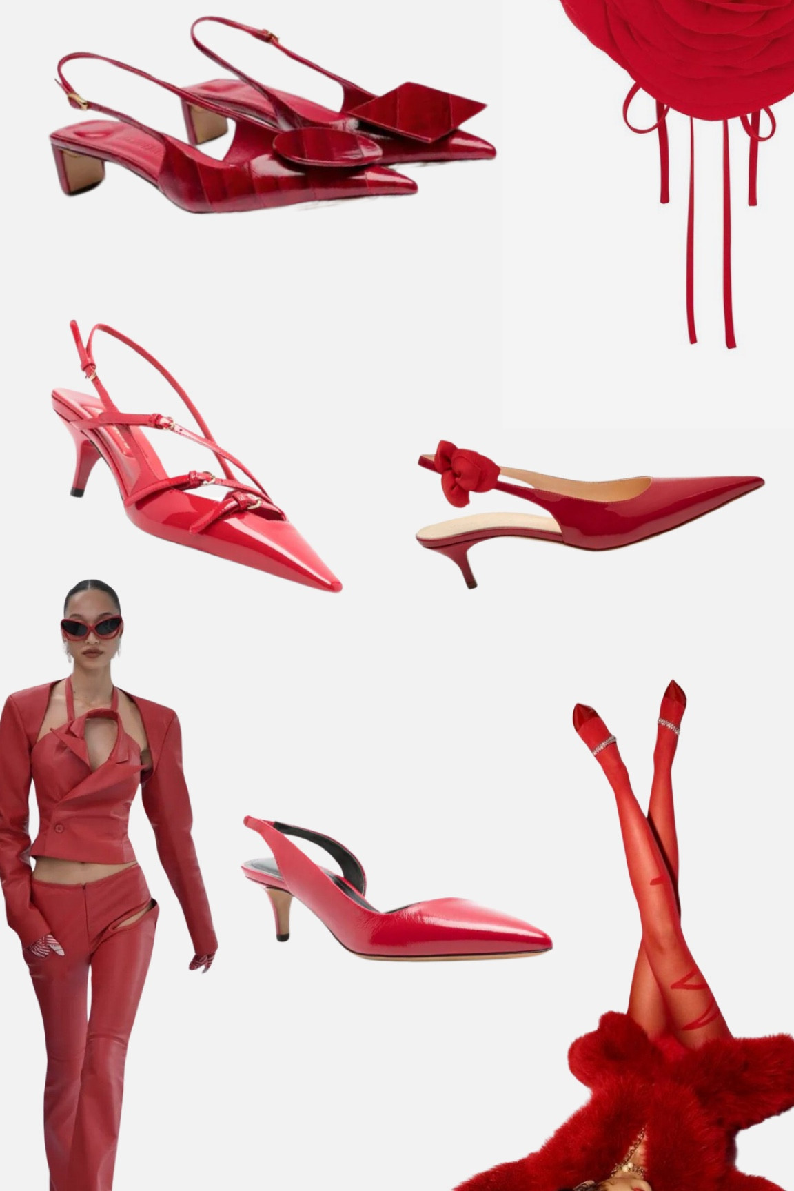 AW24 Red Pointed Slingback Heels ❤️

#LTKautumn #LTKshoes #LTKeurope