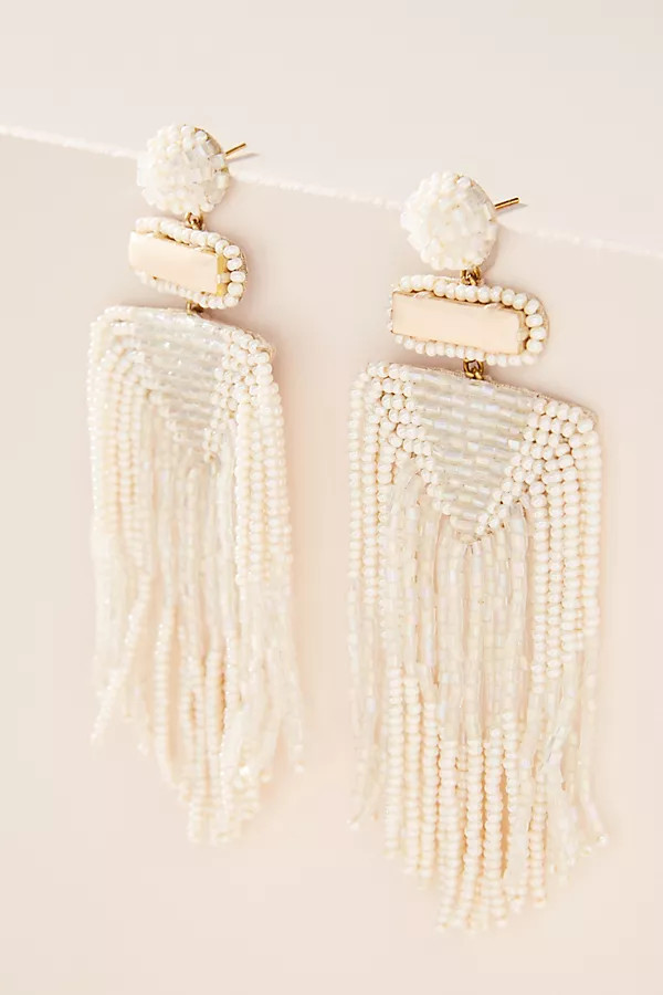 Deepa Jodi Shimmer Drop Earrings | Anthropologie (US)