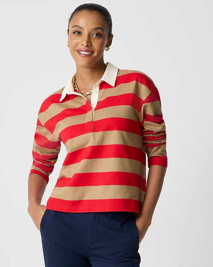 Striped rugby shirt | J.Crew Factory