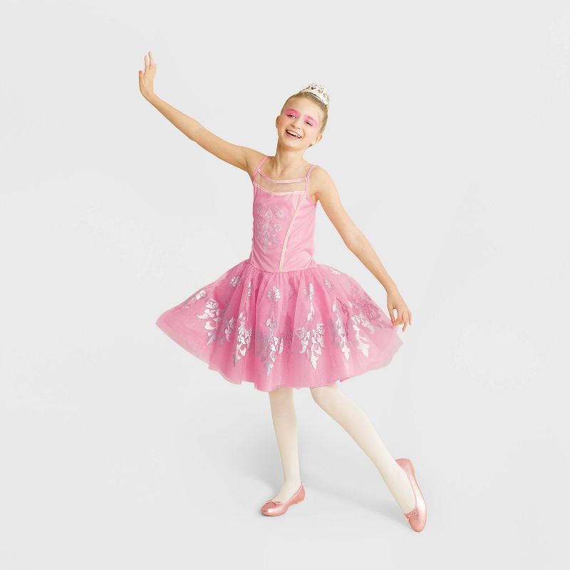 Kids' Ballet Dancer Halloween Costume Dress with Tiara - Hyde & EEK! Boutique™ | Target