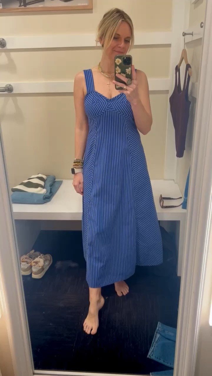 Loving this dress for spring and summer via Madewell!

#LTKSeasonal #LTKstyletip #LTKover40