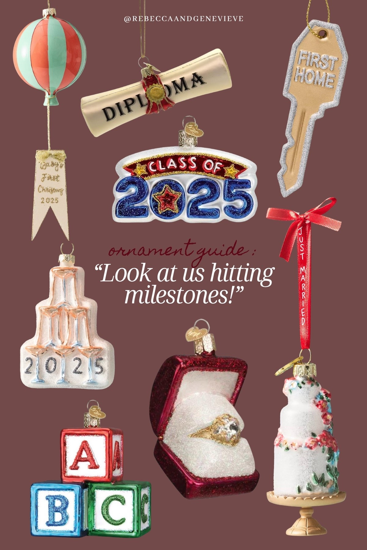 Meaningful gift ideas: Ornaments to celebrate milestones 🎁

#LTKFindsUnder50 #LTKHoliday #LTKGiftGuide