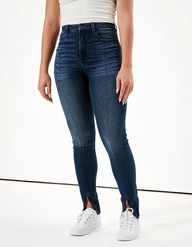 AE Ne(x)t Level Curvy Highest Waist Jegging | American Eagle Outfitters (US & CA)