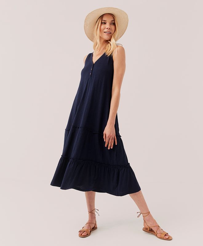 easy patio dress | Pact Apparel