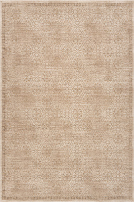 Tan Velvenne Traditional Vintage & Distressed 4' x 6' | Stain-Resistant rug | Rugs USA