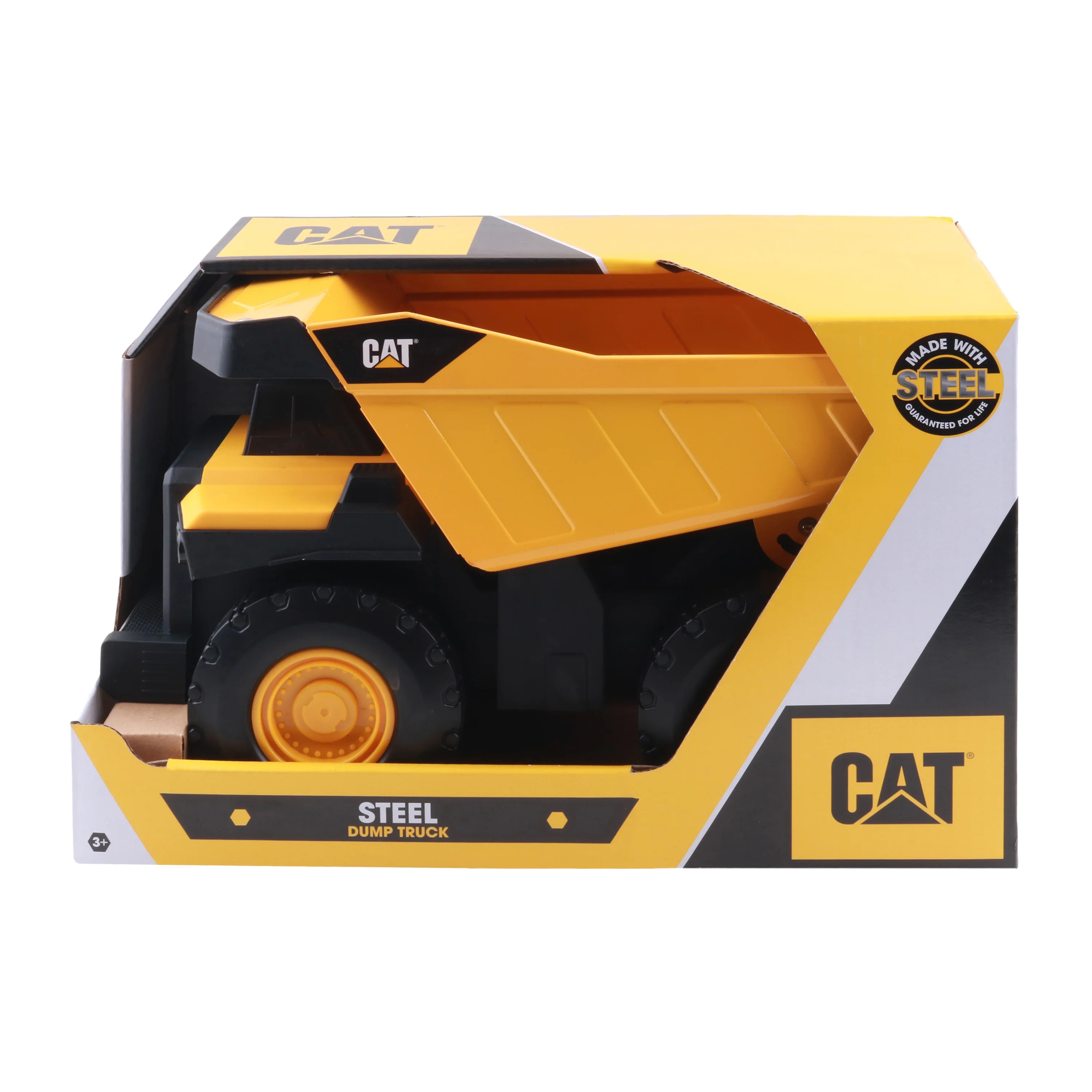 Cat Mighty Steel Toy Dump Truck  - 17" free wheeling Dump Truck made with real steel | Walmart (US)