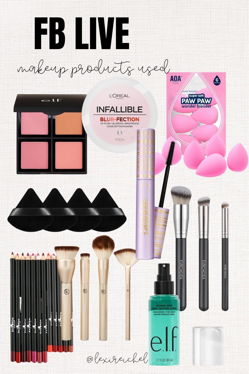 A few of my Fav makeup products

#LTKgrwm #LTKBeauty #LTKdayinmylife