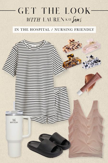 in the hospital / nursing friendly look 🤍

#LTKbump