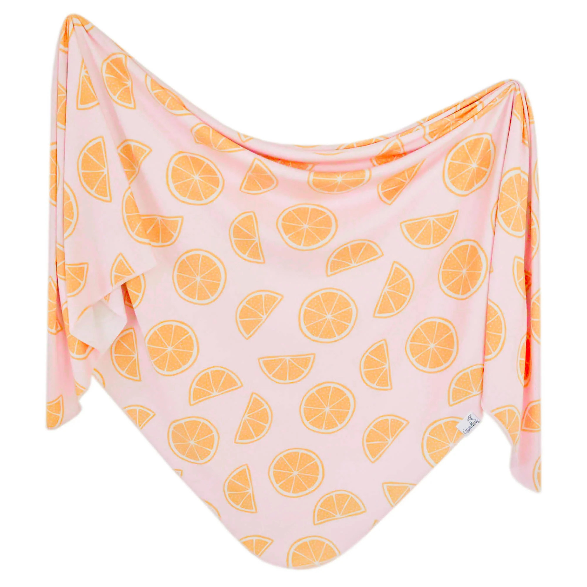 Knit Swaddle Blanket | Copper Pearl