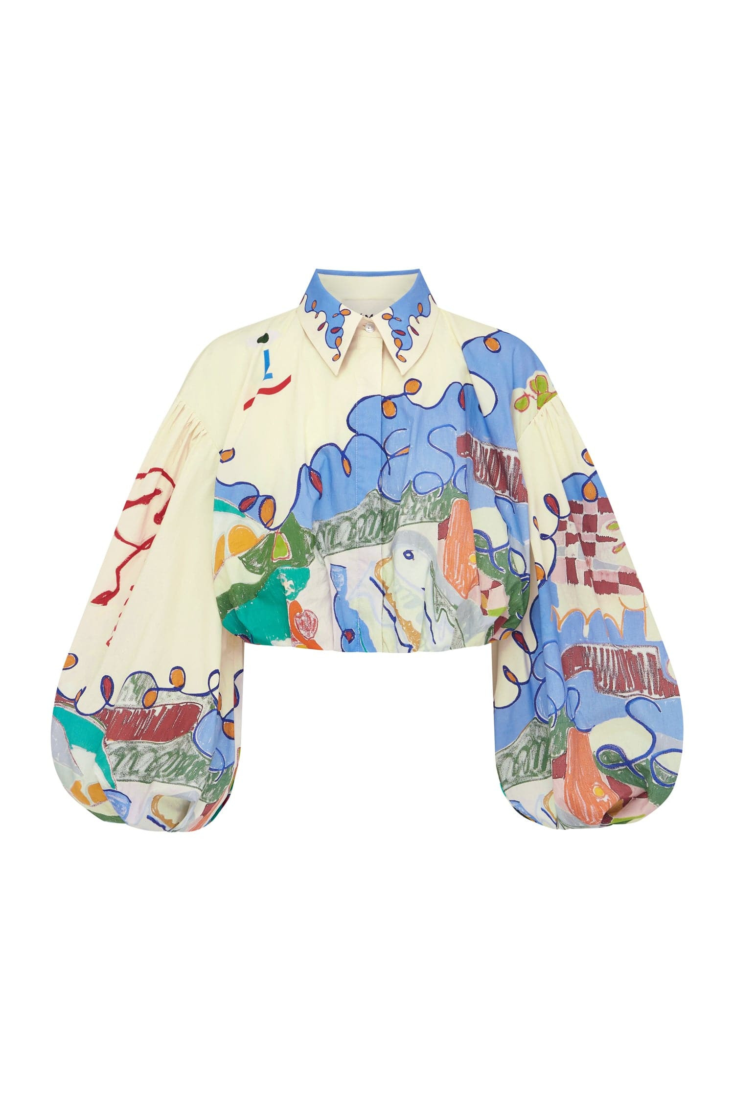 NADIA CROPPED SHIRT | Alemais (AU, US, UK)