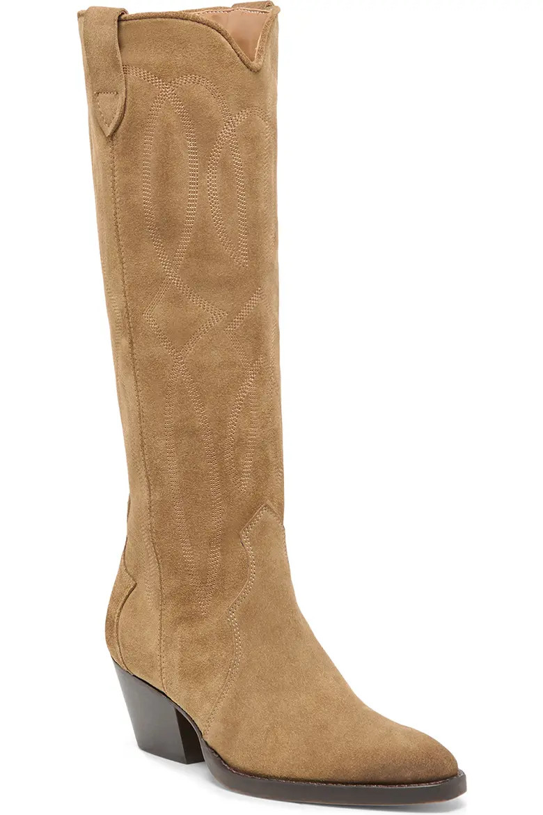Klancy Knee High Western Boot (Women) | Nordstrom | Nordstrom