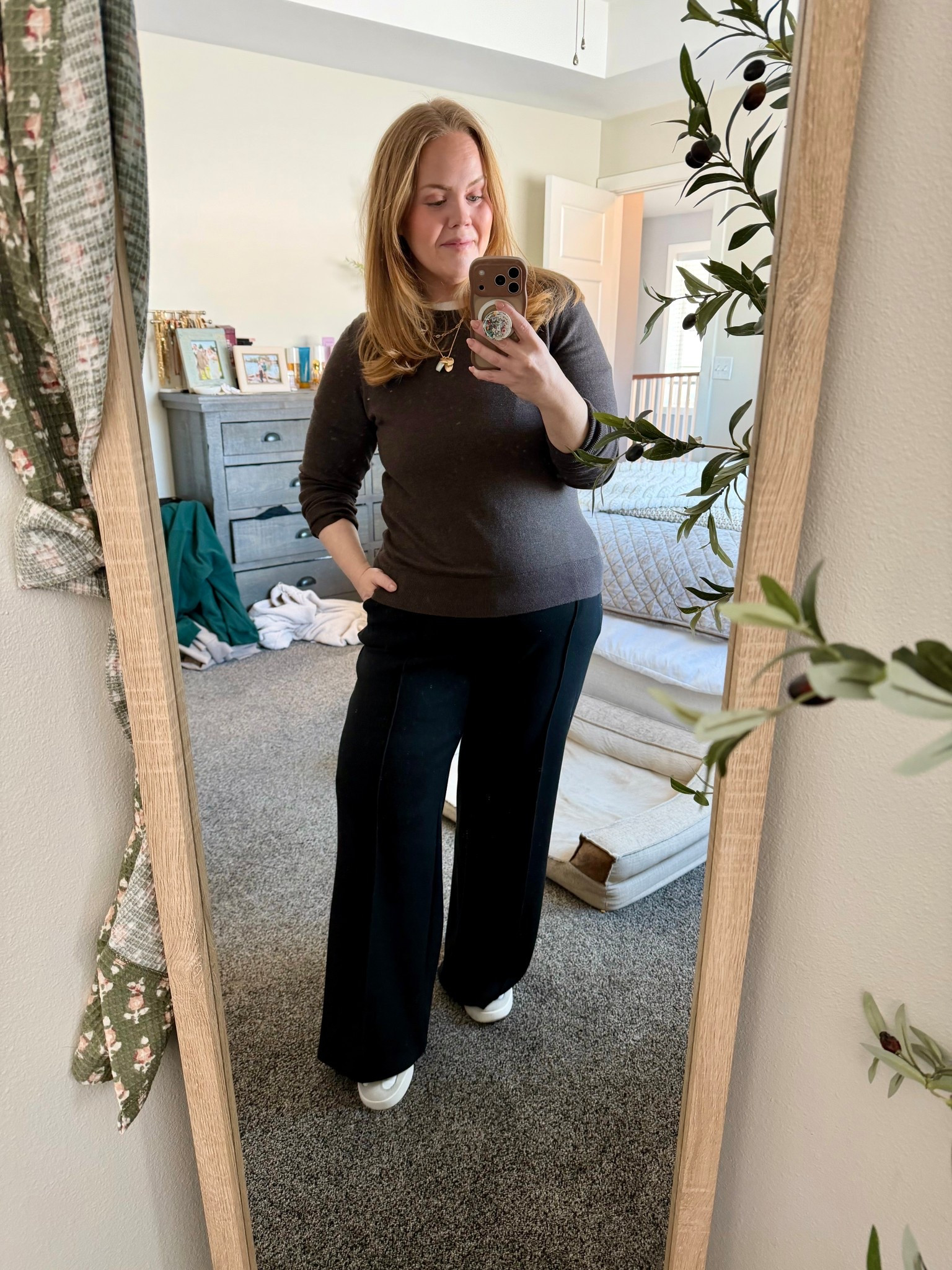 Mommas going super casual into work today. 

#LTKmomlife #LTKMidsize #LTKWorkwear