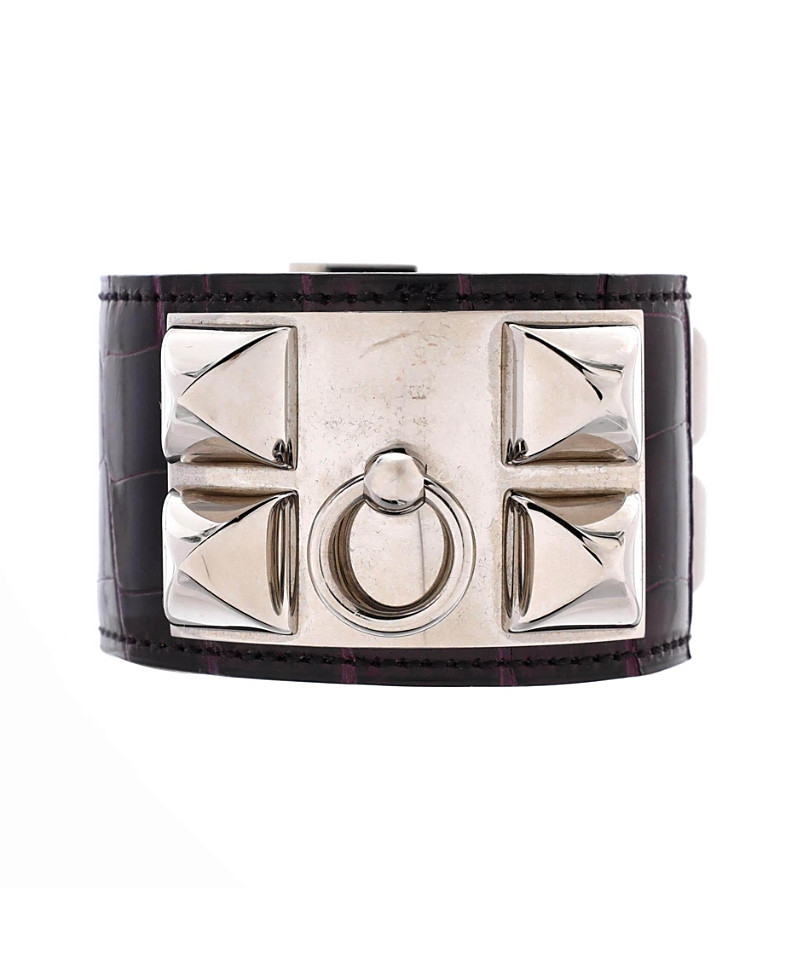 Pre-Owned HERMES Collier de Chien Bracelet Alligator | Bloomingdale's (US)