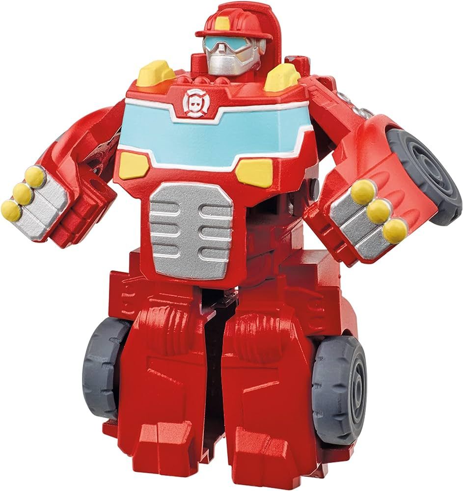 Transformers Playskool Heroes Rescue Bots Academy Team Heatwave The Fire-Bot Converting Toy, 4.5-... | Amazon (US)