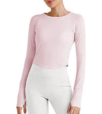 G4Free UPF 50+ Rash Guard for Women Long Sleeve Workout Tops Lightweight Sun Shirts UV Protection... | Amazon (US)