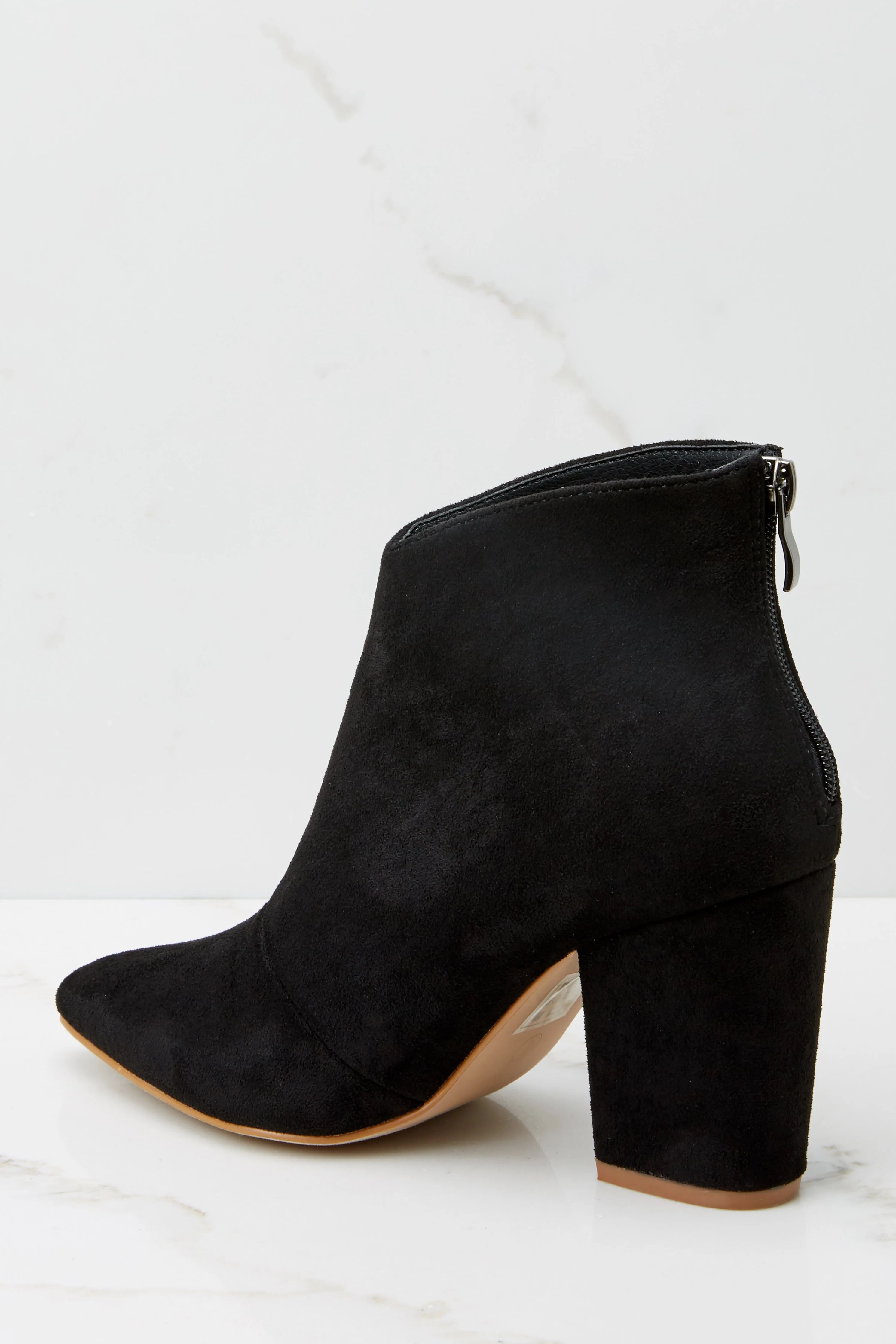 Step Towards You Black Ankle Booties | Red Dress 
