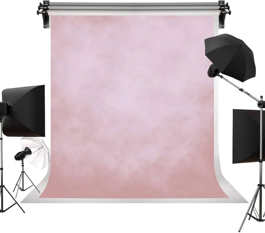 Kate 5x7ft Retro Portrait Backdrop Abstract Pink Backdrops for Valentine's Day Photography Studio... | Amazon (US)