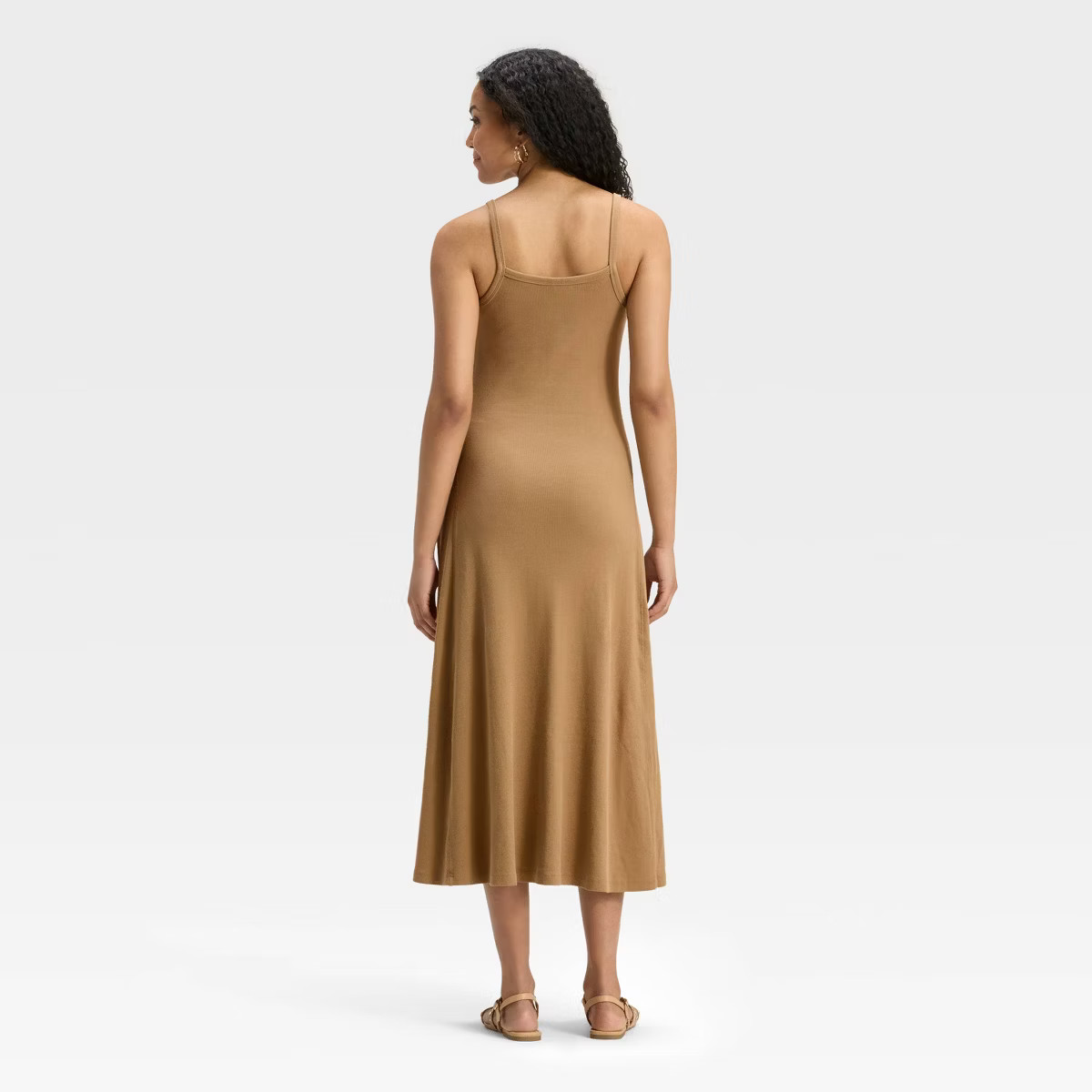 Women's Ribbed Maxi A-Line Dress - Universal Thread™ | Target
