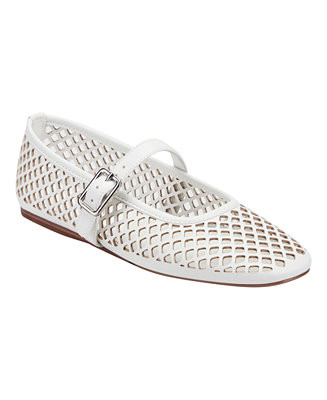 Marc Fisher Women's Baina Mesh Mary Jane Dress Flats - Macy's | Macy's