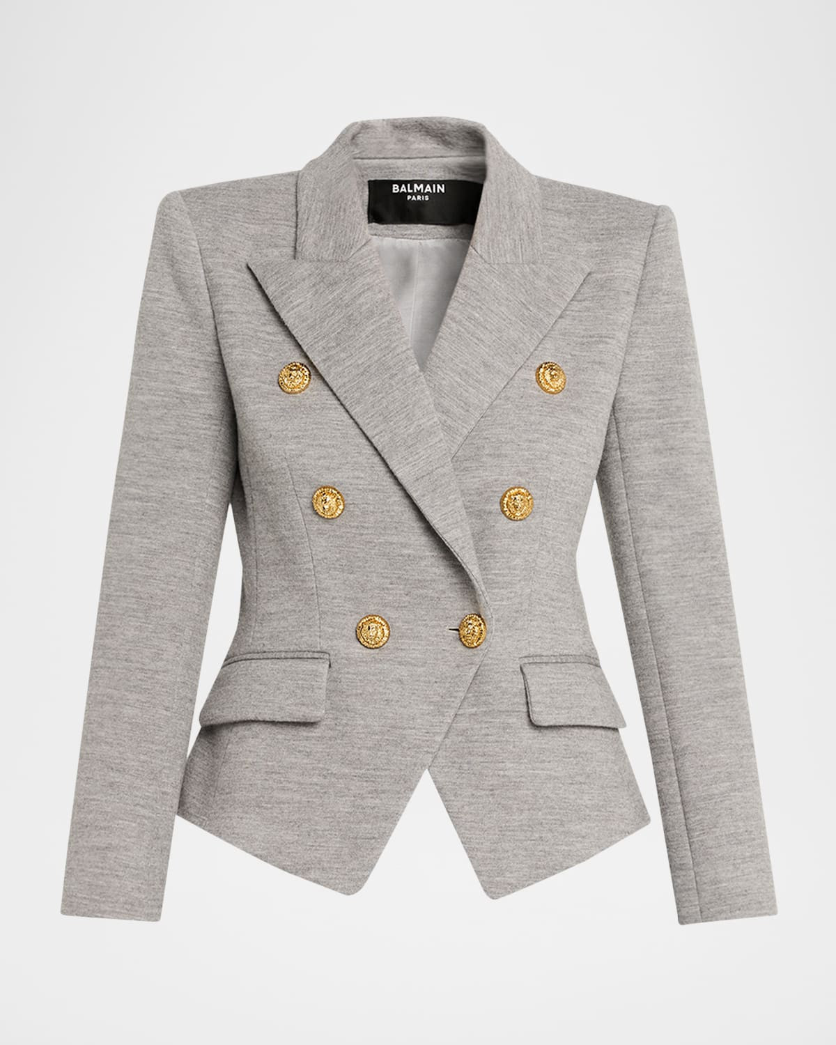 Double-Breasted Wool Blazer | Neiman Marcus