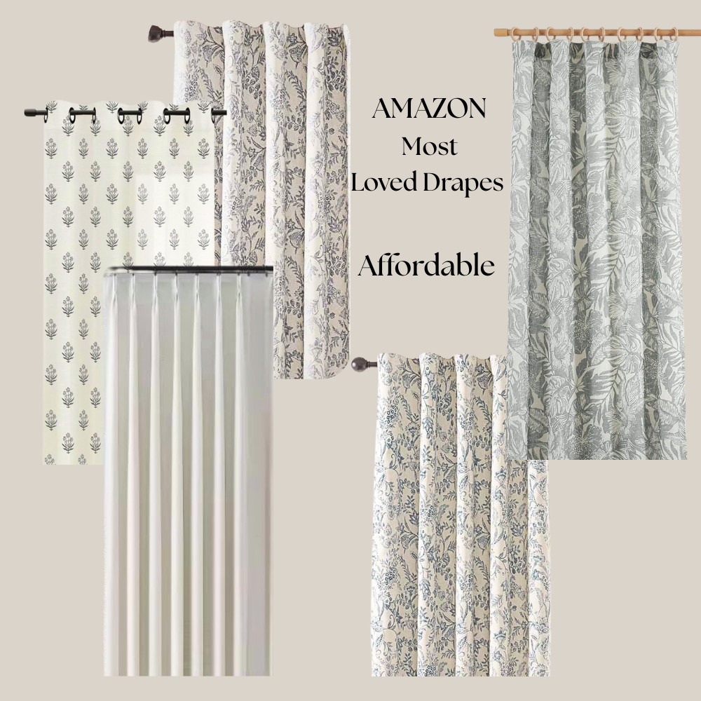 ✨ Elevate your space without breaking the bank! Discover our most loved, affordable Amazon drapes in stunning patterns & classic solids. Find the perfect style to transform any room.


#AffordableDrapes #AmazonFinds #HomeDecor #WindowTreatments #PatternedDrapes #SolidDrapes #BudgetFriendlyDecor #RoomMakeover #HomeStyle  

 #LTKSeasonal #LTKHome #LTKFindsUnder50