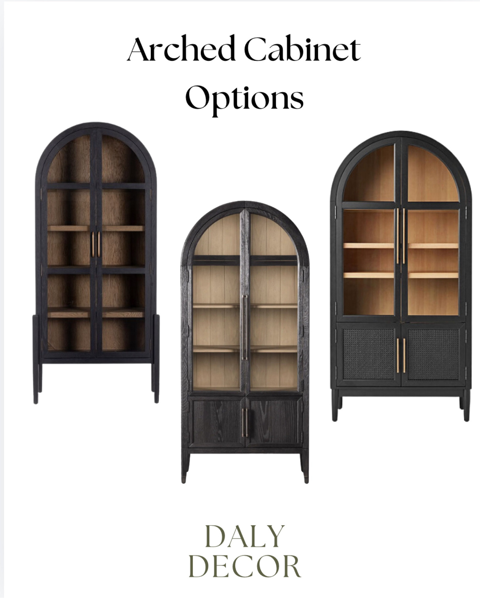 My favorite Arched Cabinets 