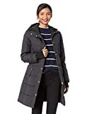 J.Crew Mercantile Women's Long Puffer Coat, Black, XXS | Amazon (US)