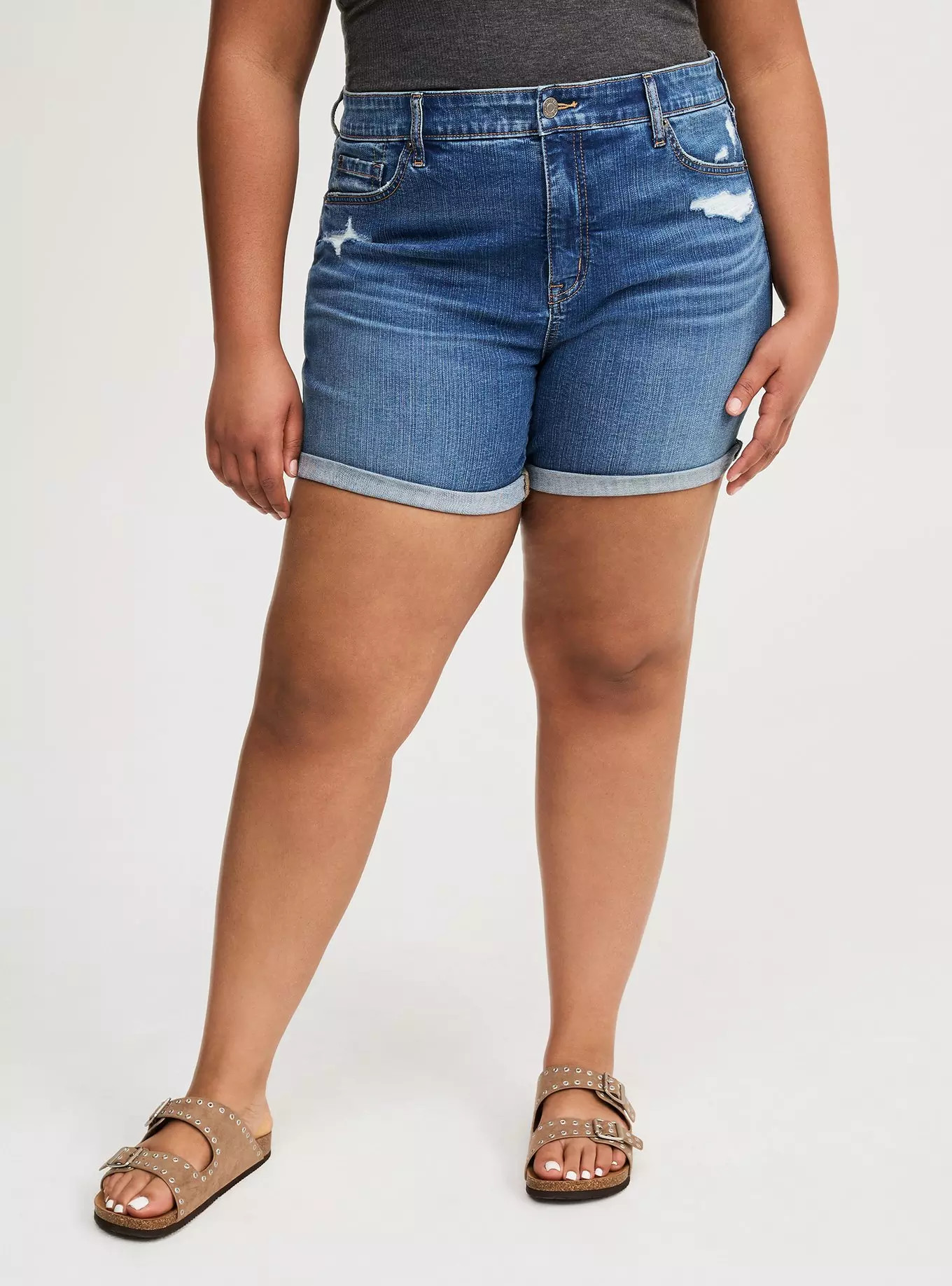 5"" Perfect High-Rise Jean Short | Torrid (US & Canada)