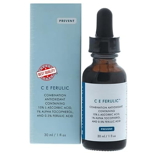 Skin'ce.uticals C E Ferulic Antioxidant Serum, Normal/Dry Skin, Anti-Aging 1 oz/30 ml | Amazon (US)
