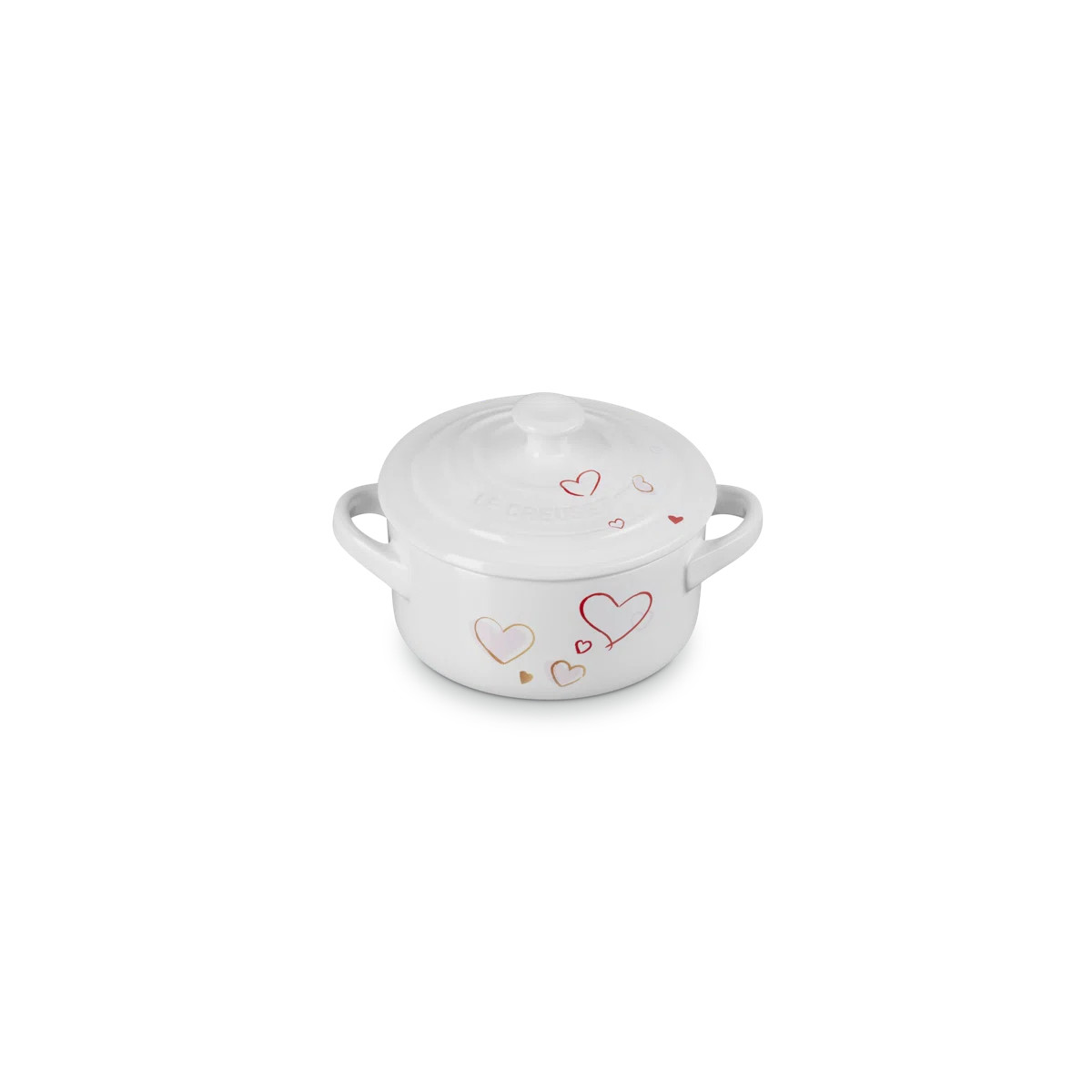 Le Creuset Stoneware Classic Round Mini Cocotte Mon Coeur 8 Oz | Wayfair North America