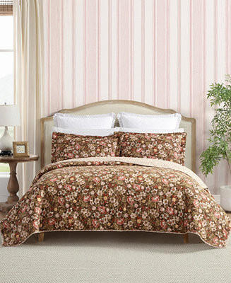 Laura Ashley Marta Reversible Quilt Sets - Macy's | Macy's