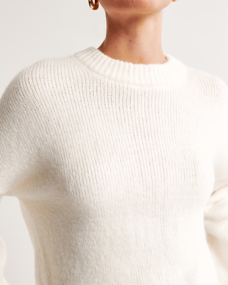 Wedge Crew Sweater | Abercrombie & Fitch (US)
